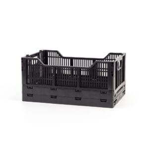 Mini πτυσσόμενο καλάθι -ΕΝΚΟ- μαύρο για το σπίτι 6lt 30x20x11.5cm 3211 - Image 7