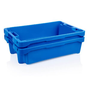 Στοιβαζόμενο τελάρο ψαριών συμπαγές 20lt 60x40x16cm 2111 - Image 4